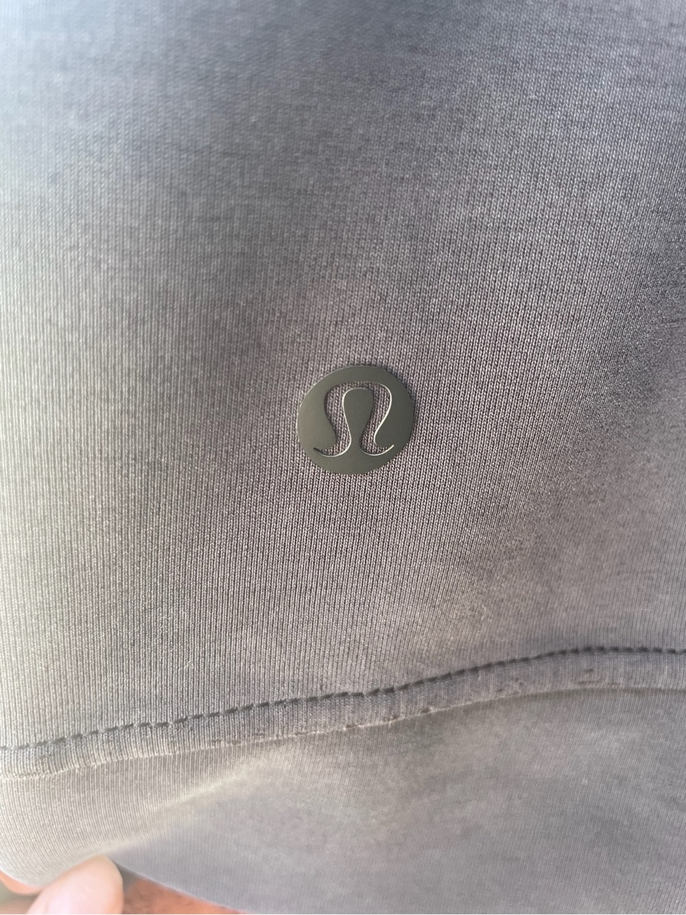 lululemon athletica Charcoal Hooded Pullover Sweatshirt - Picture 3 of 3